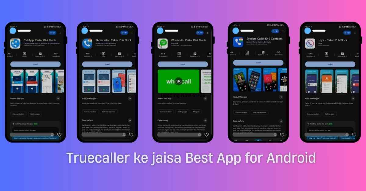 Truecaller के जैसा best app for android image