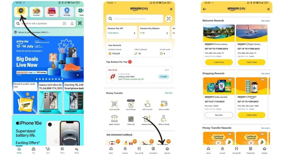 amazon pay upi image