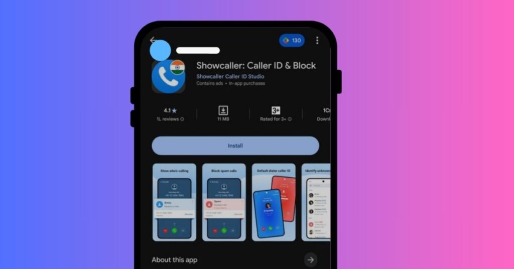 showcaller app image